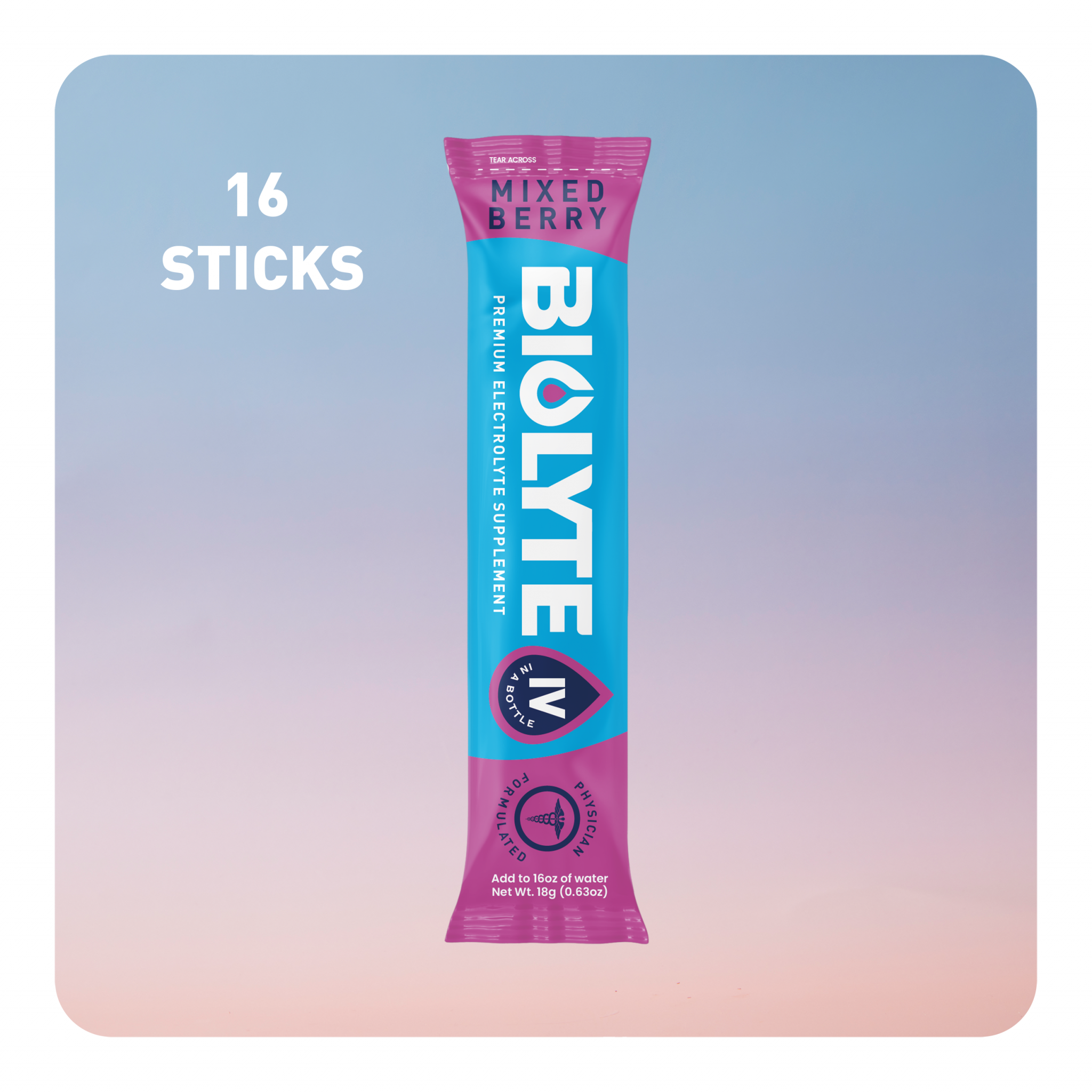 MIXED BERRY - ON THE GO - 16 STICKS
