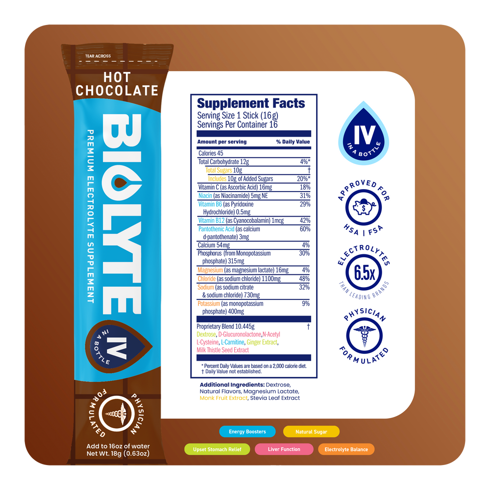 HOT CHOCOLATE - TRIAL PACK - 5 STICKS