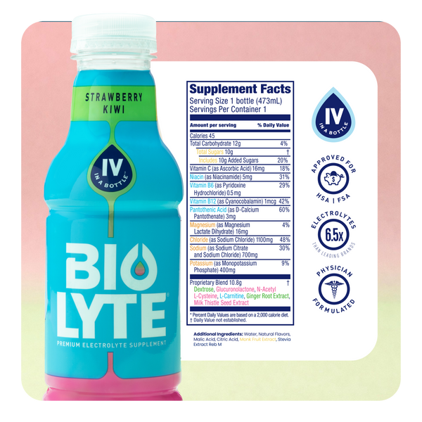 STRAWBERRY KIWI - READY TO DRINK - 12 PACK