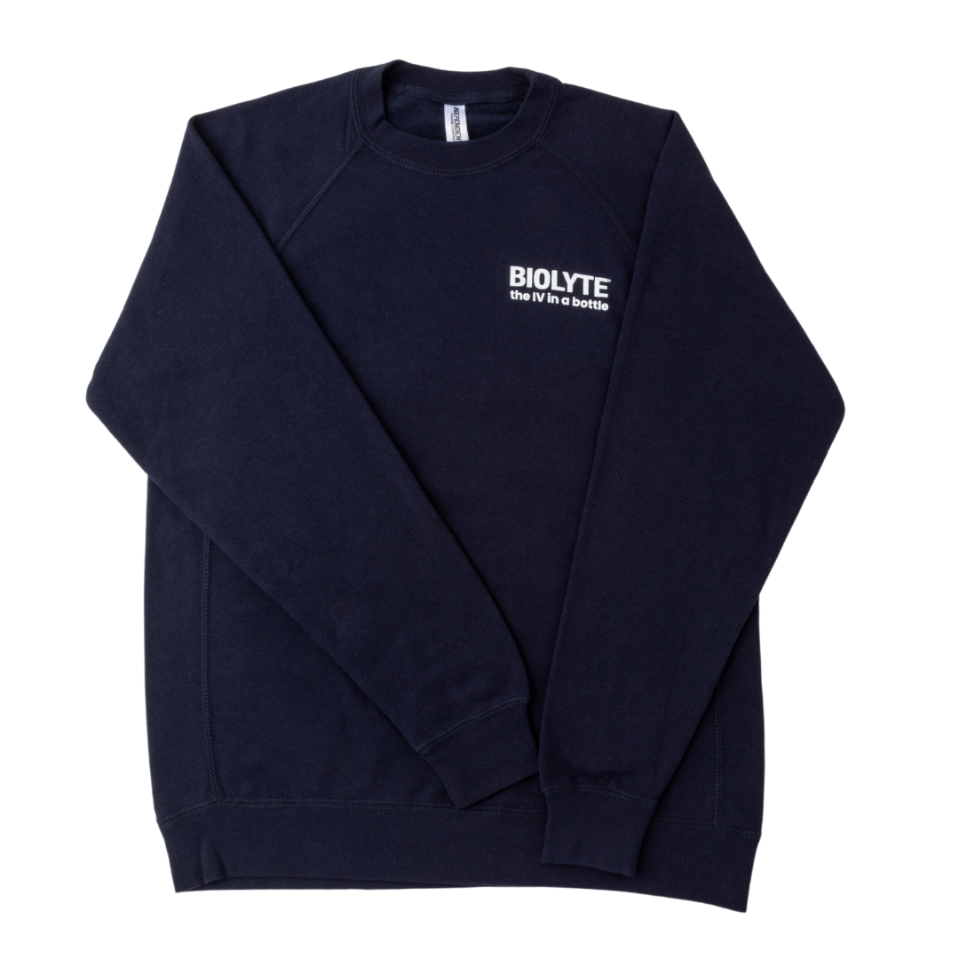 Men s Navy Blue Crewneck BIOLYTE
