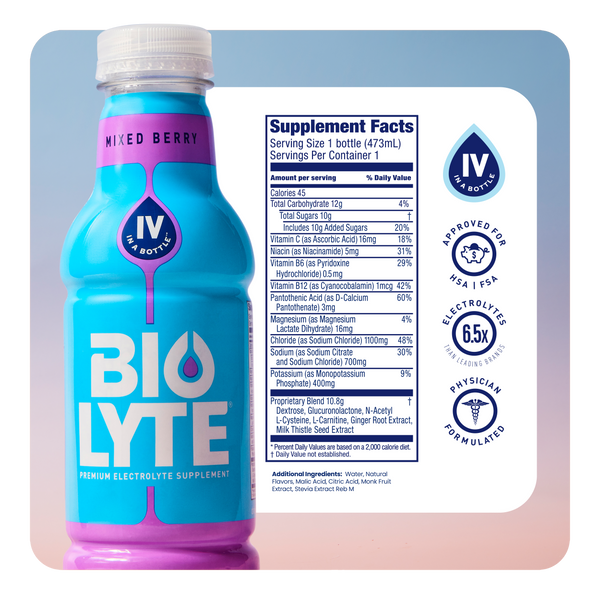 MIXED BERRY - READY TO DRINK - 12 PACK