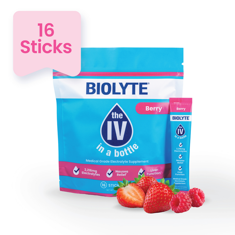 Berry - 16 stick packs BIOLYTE® On The Go!